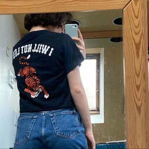 Cropped Tiger T Shirt